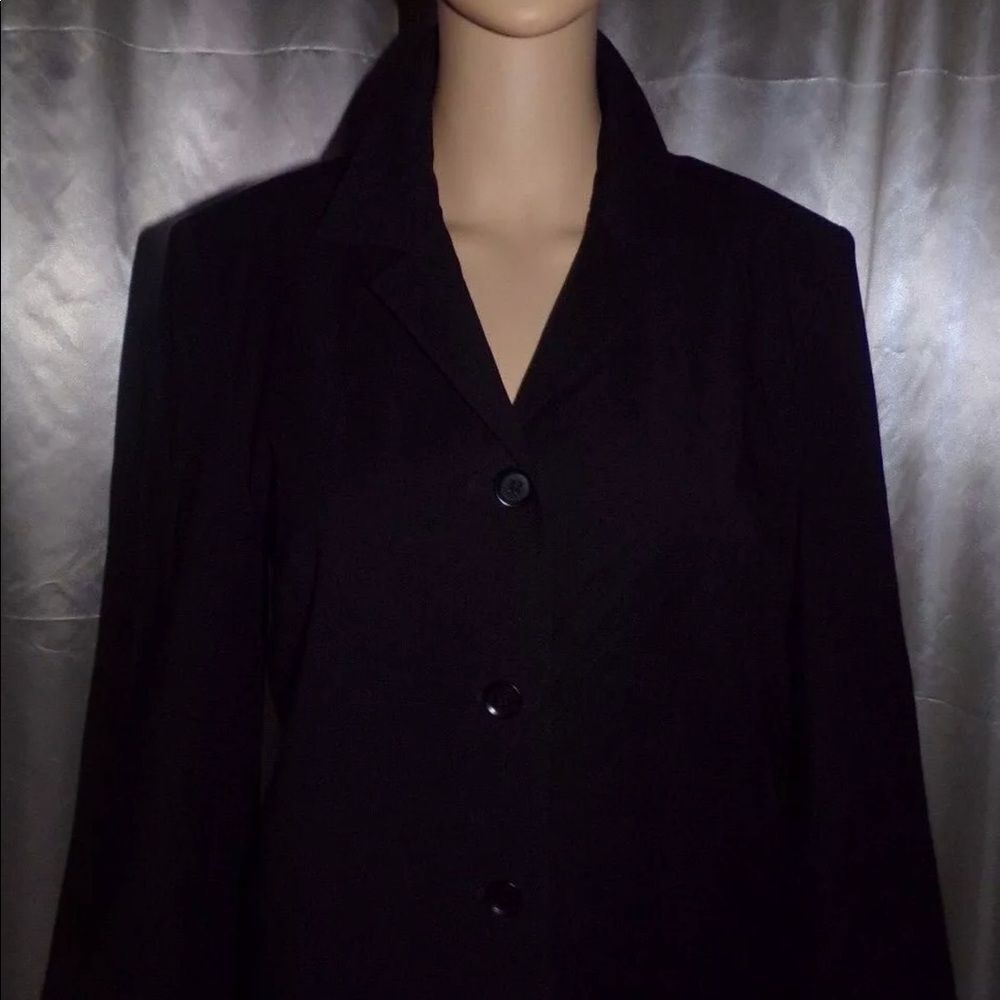 Talbots Black Lined Blazer sz. 4